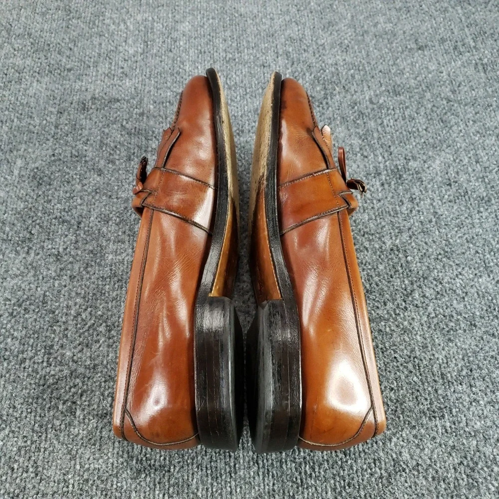 Allen Edmonds Chelsea Loafer Mens‎ Size 11 D  Chestnut Brown Kiltie Tassel Z